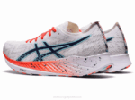 Asics velocidad mágica zapatillas blancas y azules - Image 3