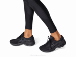 Asics Ventaja Final Femenina Rendimiento Negro Zapatillas Deportivas - Image 3