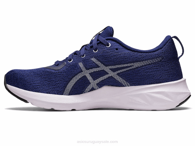 Asics Versablast 2 Zapatillas Azul Índigo Plata Pura Para Correr - Image 4