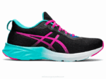 Asics versablast 2 zapatillas deportivas brillo negro rosa