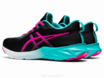 Asics versablast 2 zapatillas deportivas brillo negro rosa - Image 3