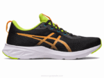 Asics Versablast 2 Zapatillas Estallido Negro Naranja Rendimiento y Estilo