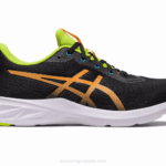 Asics Versablast 2 Zapatillas Estallido Negro Naranja Rendimiento y Estilo