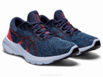 Asics Versablast MX Zapatillas Azul Trueno Coral Llamante - Image 2
