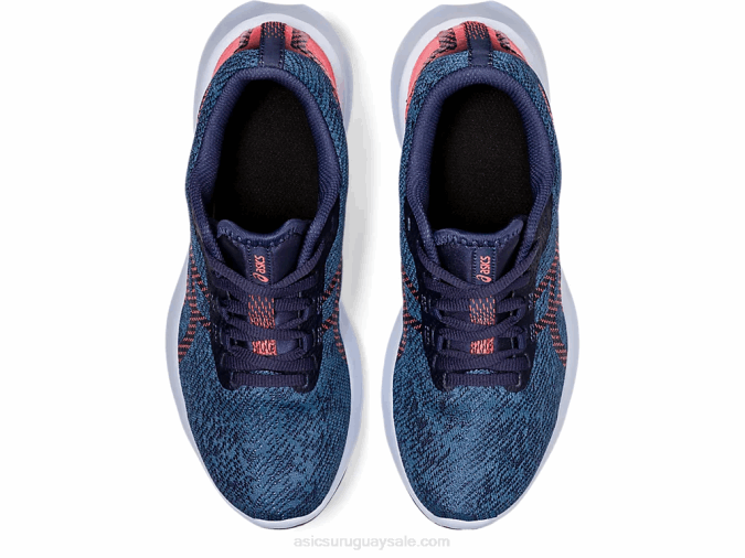 Asics Versablast MX Zapatillas Azul Trueno Coral Llamante - Image 6