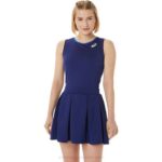 Asics vestido de fiesta buceo azul estilo moderno