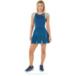 Asics vestido de fiesta mujer índigo claro elegante y moderno