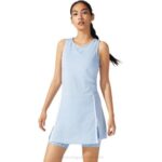 Asics vestido fuerte 92 mujer estampado niebla elegante y cómodo