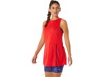 Asics vestido fuerte rojo mujer estilo japon cepillado - Image 3