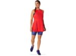 Asics vestido fuerte rojo mujer estilo japon cepillado - Image 4