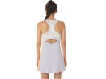 Asics vestido gráfico mujer blanco brillante violeta crepuscular atractivo - Image 2