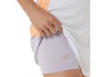 Asics vestido gráfico mujer blanco brillante violeta crepuscular atractivo - Image 5