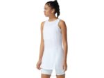 Asics vestido mujer estampado blanco gris glaciar estilo fuerte - Image 3