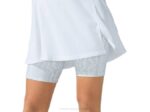 Asics vestido mujer estampado blanco gris glaciar estilo fuerte - Image 5