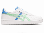 Asics zapatillas blancas mentol diseño moderno y cómodo