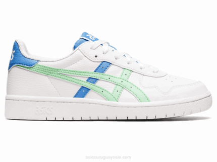 Asics zapatillas blancas mentol diseño moderno y cómodo