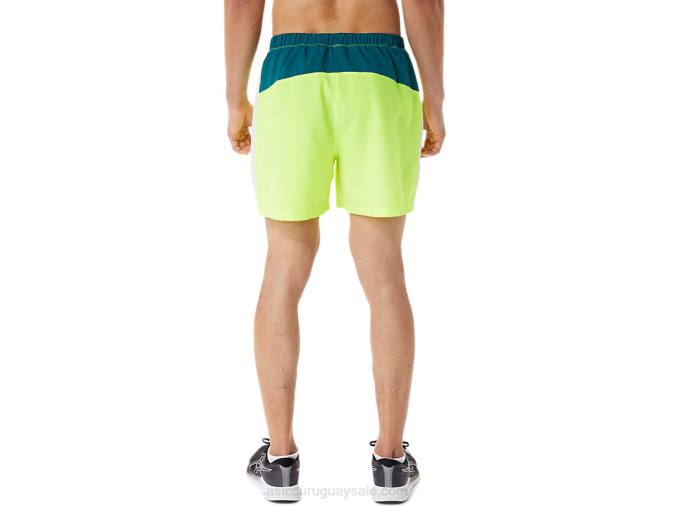Asics Zapatillas Cortas Color Block Para Hombre Multi 5 Pulgadas - Image 2