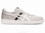 Asics zapatillas gris ostra y blanco para correr