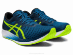 Asics zapatillas hipervelocidad azul mako verde peligro - Image 2