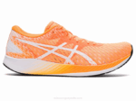 Asics Zapatillas Hipervelocidad Naranja Pop Blanco para Rendimiento