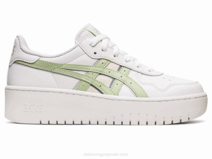 Asics zapatillas Japón blanco jade estilo y comodidad
