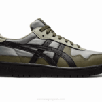 Asics zapatillas Japón liquen verde negro estilo y comodidad
