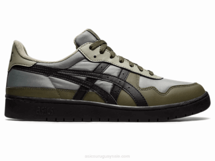 Asics zapatillas Japón liquen verde negro estilo y comodidad