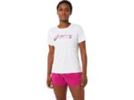 Asics zapatillas mujer top sakura blanco brillante estilo y confort