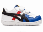 Asics zapatillas niño blanco negro diseño moderno Japón
