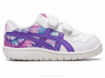 Asics Zapatillas Niños Blancas y Amatista Japón 2LVJ4325