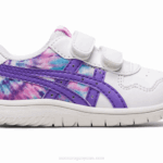 Asics Zapatillas Niños Blancas y Amatista Japón 2LVJ4325