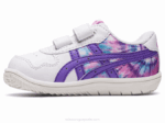Asics Zapatillas Niños Blancas y Amatista Japón 2LVJ4325 - Image 4