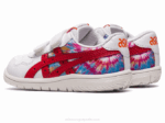 Asics Zapatillas Niños Blanco Rojo Estilo Clásico Japón - Image 3