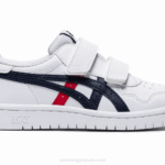 Asics Zapatillas Preescolar Blanco Rojo Estilo Clásico