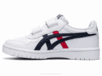 Asics Zapatillas Preescolar Blanco Rojo Estilo Clásico - Image 4