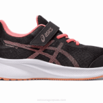 Asics zapatillas preescolar patriota negro papaya estilo y comodidad