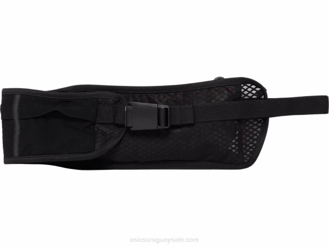 Bolsa de Cintura Asics Rendimiento Negro Tomate Cherry Ideal para Deporte - Image 2