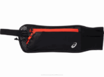 Bolsa de Cintura Asics Rendimiento Negro Tomate Cherry Ideal para Deporte