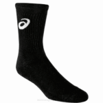 calcetines de la tripulación Asics negro estilo comodidad y rendimiento