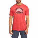 Camiseta Asics Brezo Rojo Estilo Urbano Teatokyo