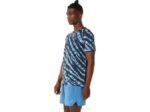 Camiseta Asics Camuflaje Salvaje Hombre Azul Celeste Rendimiento - Image 3