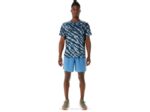 Camiseta Asics Camuflaje Salvaje Hombre Azul Celeste Rendimiento - Image 4