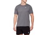 Camiseta Asics de Manga Corta Dorai Hombre Gris Oscuro