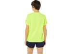 Camiseta Asics de Manga Corta Lam Ready Set II Amarillo Brillante - Image 2