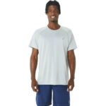 Camiseta Asics de Manga Corta Lyte Hombre Brezo Gris Claro