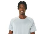 Camiseta Asics de Manga Corta Lyte Hombre Brezo Gris Claro - Image 4