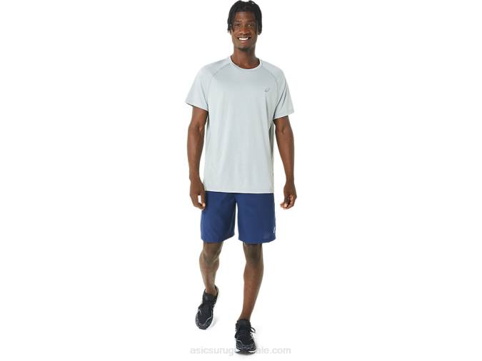 Camiseta Asics de Manga Corta Lyte Hombre Brezo Gris Claro - Image 5
