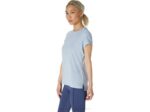 Camiseta Asics de Manga Corta Mujer Brezo de Niebla Elegante y Cómoda - Image 3