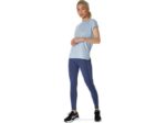 Camiseta Asics de Manga Corta Mujer Brezo de Niebla Elegante y Cómoda - Image 4