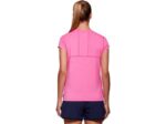 Camiseta Asics Dorai Manga Corta Mujer Brillante Brezo Rosa - Image 2